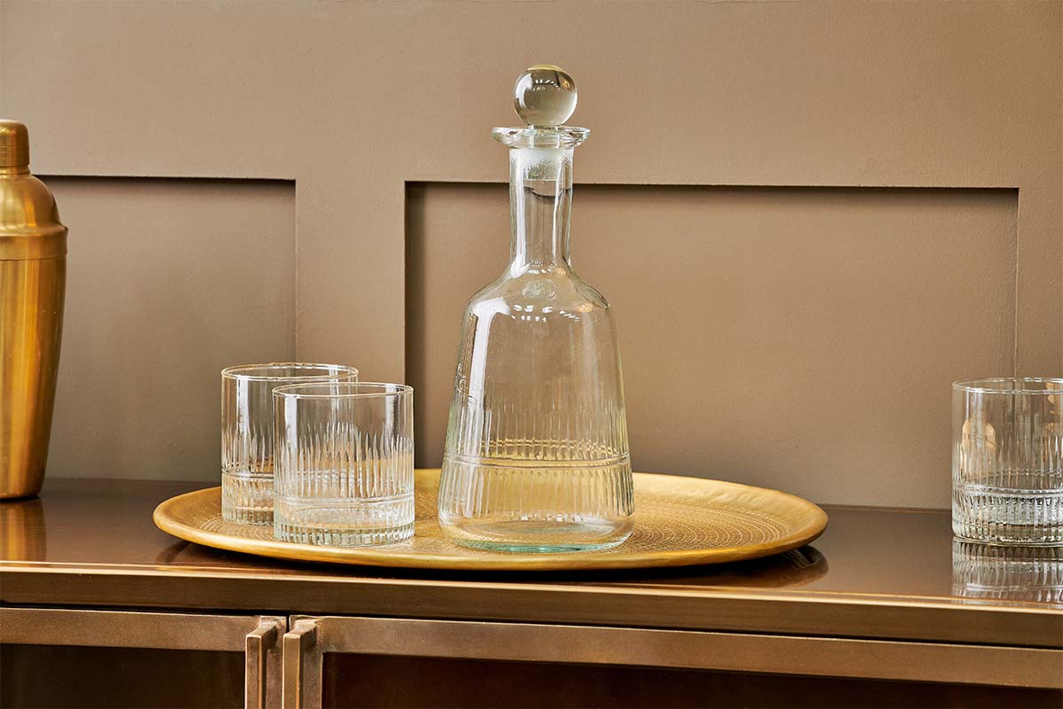 Nkuku Mila Decanter Clear