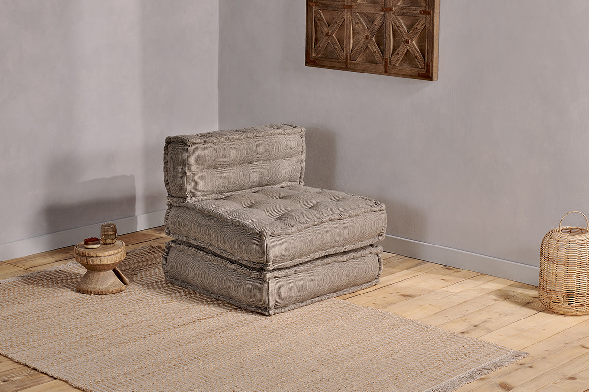 Nkuku Nadeeka Modular Extension Soft Grey