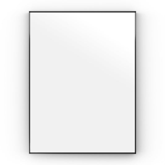 Origins Living Newington Rectangular Mirror 60x80cm Matt Black