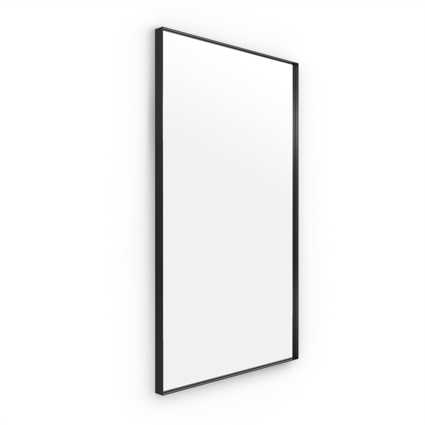 Origins Living Newington Rectangular Mirror 120x70cm Matt Black