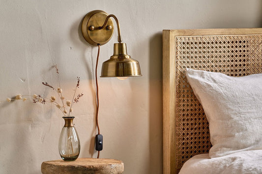 Nkuku Nar Wall Lamp Small
