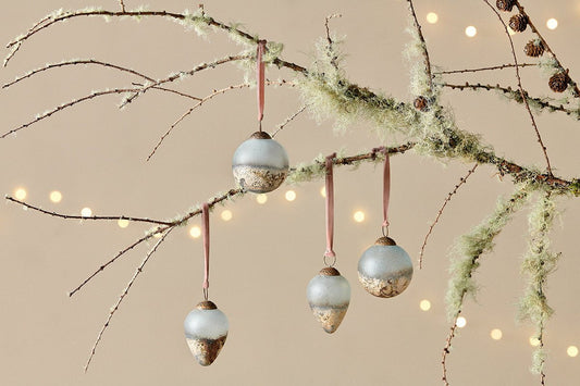 Nkuku Ngolo Baubles (Set Of 4)