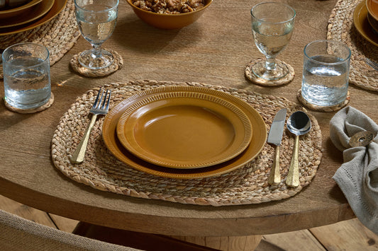 Nkuku Nuwara Side Plate Mustard