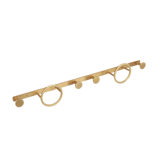 Origins Living Oakley Multi Hooks Satin Brass