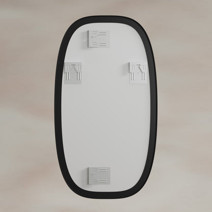 Origins Living Oslo Barrel Mirror 45 X 80cm Matt Black
