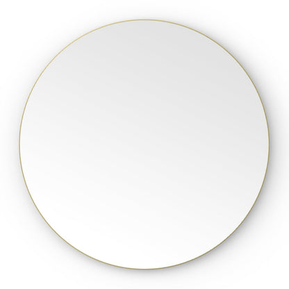 Origins Living Oslo Round Mirror 60cm Brushed Brass