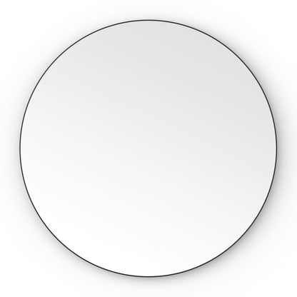 Origins Living Oslo Round Mirror 60cm Matt Black