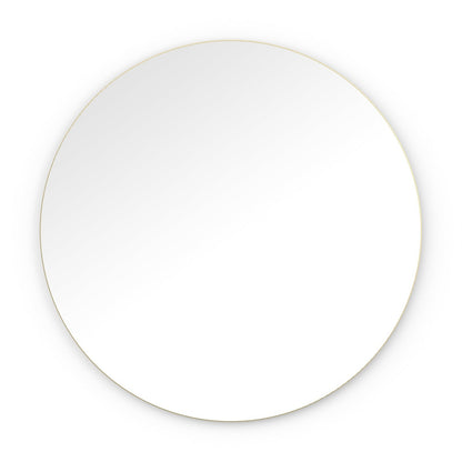 Origins Living Oslo Round Mirror 100cm Brushed Brass