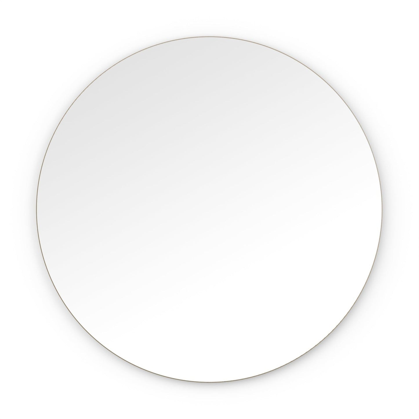 Origins Living Oslo Round Mirror 100cm Brushed Bronze