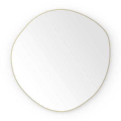 Origins Living Oslo Organic Mirror 60 60x58cm Brushed Brass
