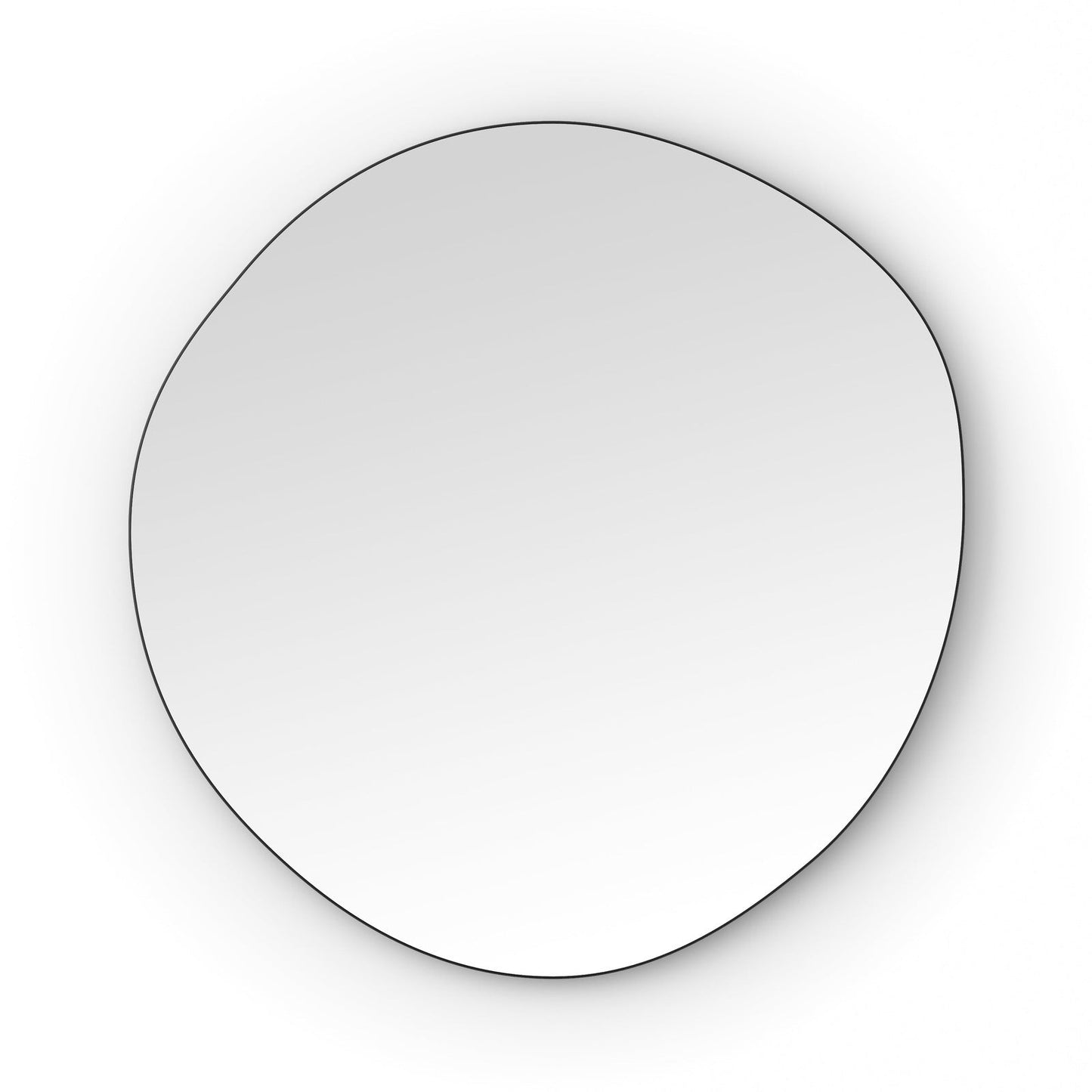 Origins Living Oslo Organic Mirror 80 80x77cm Matt Black