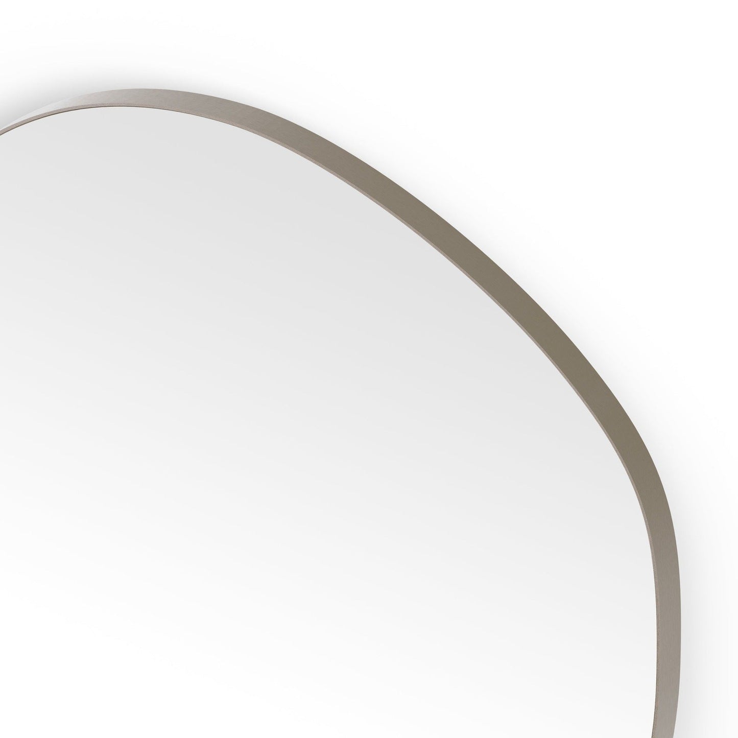 Origins Living Oslo Organic Mirror 80 80x77cm Brushed Bronze
