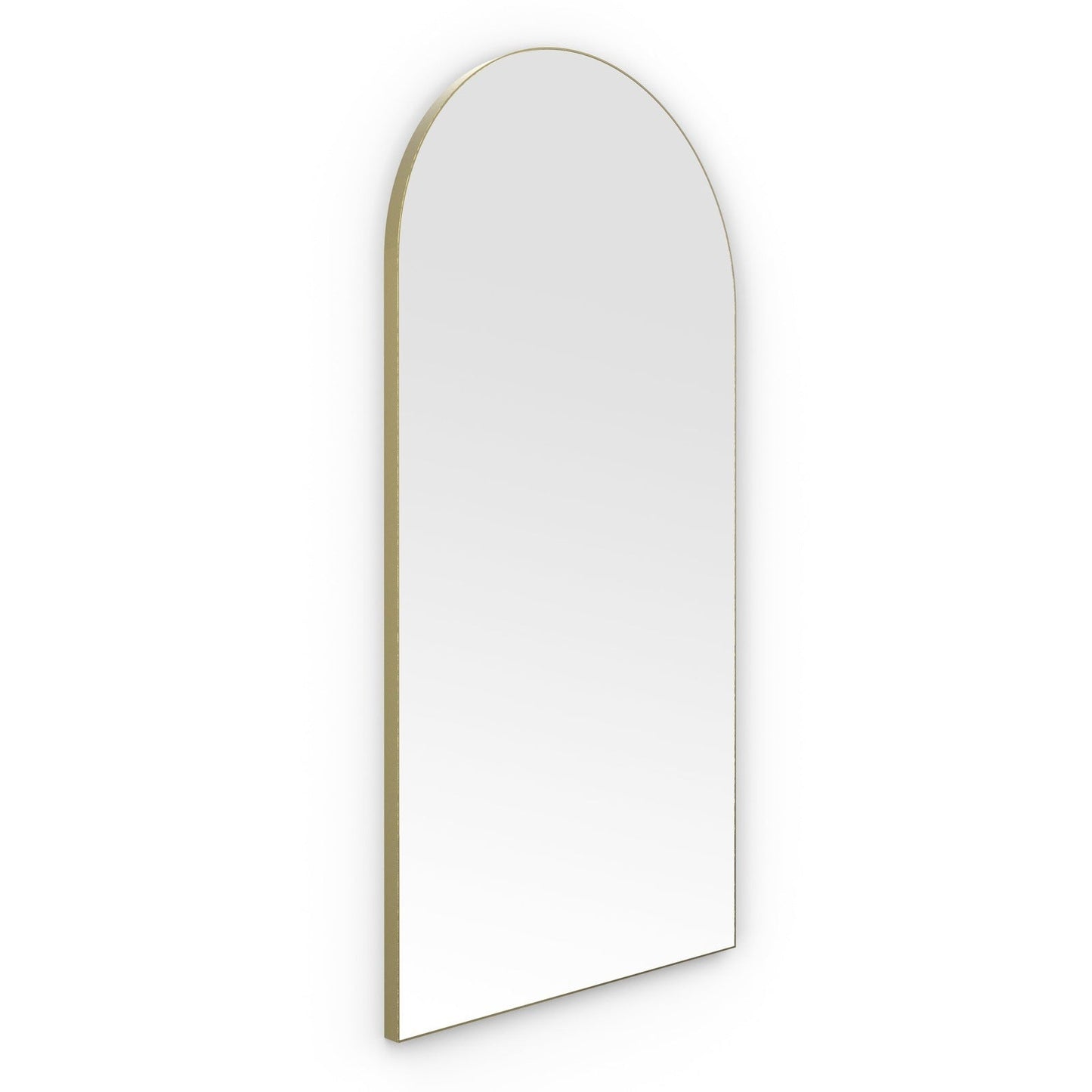 Origins Living Oslo Arch Mirror 50x100cm Brushed Brass