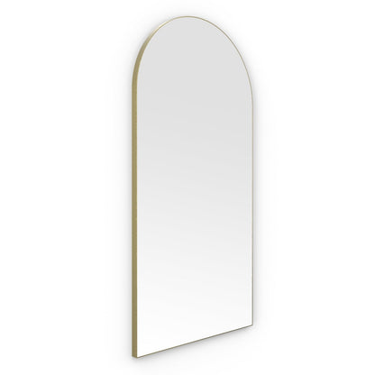 Origins Living Oslo Arch Mirror 50x100cm Brushed Brass
