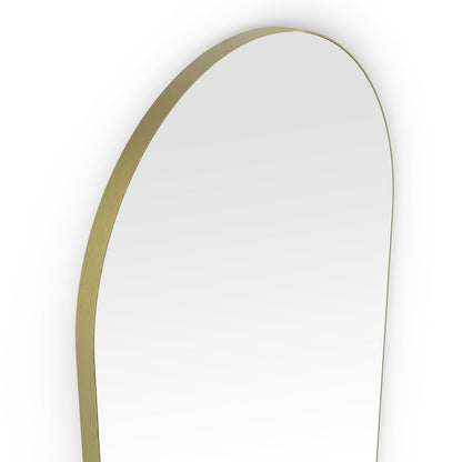 Origins Living Oslo Arch Mirror 50x100cm Brushed Brass