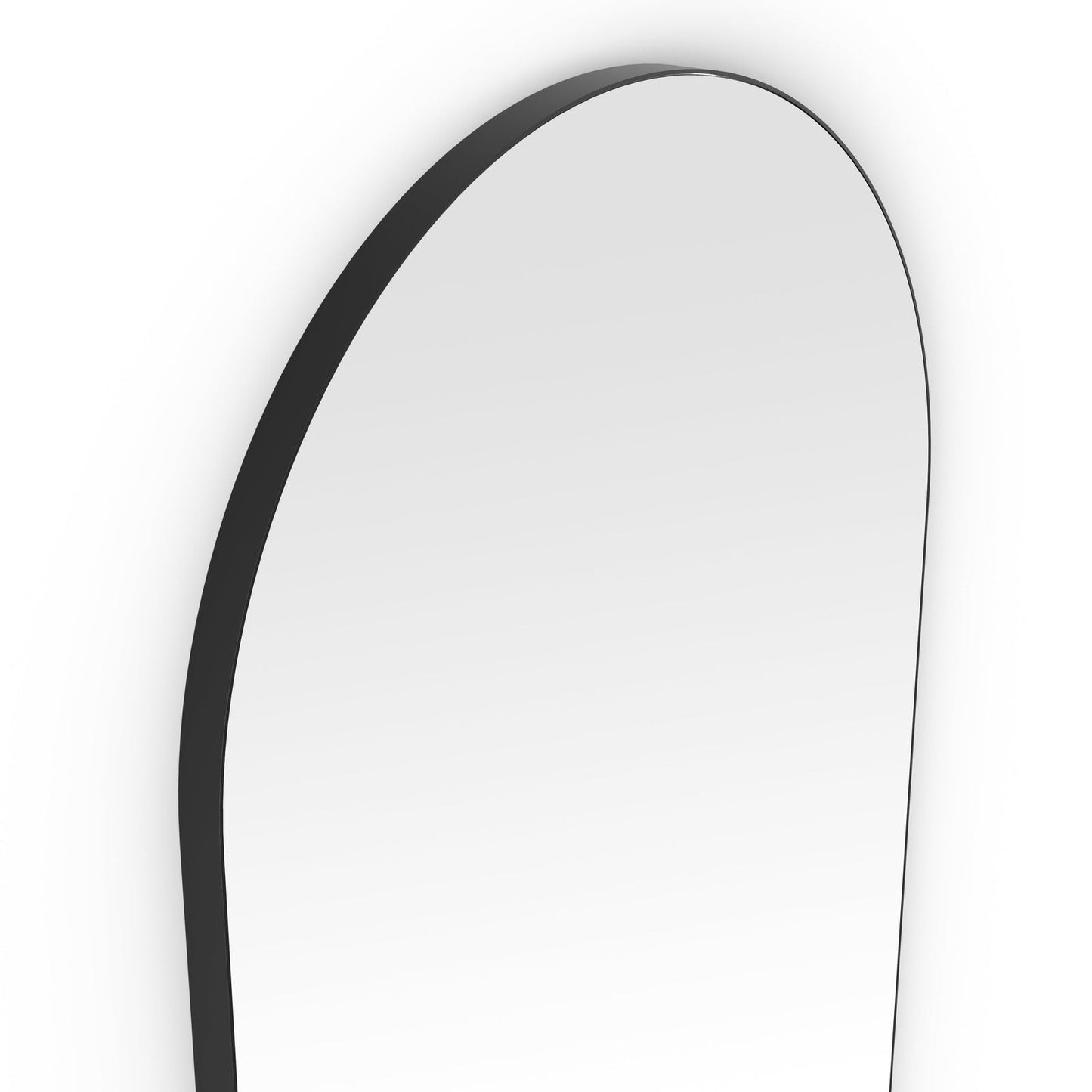 Origins Living Oslo Arch Mirror 50x100cm Matt Black