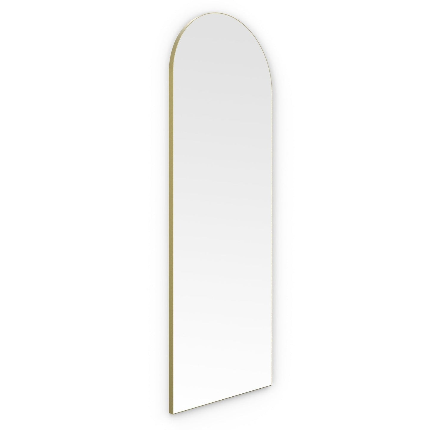 Origins Living Oslo Arch Mirror 50x140cm Brushed Brass