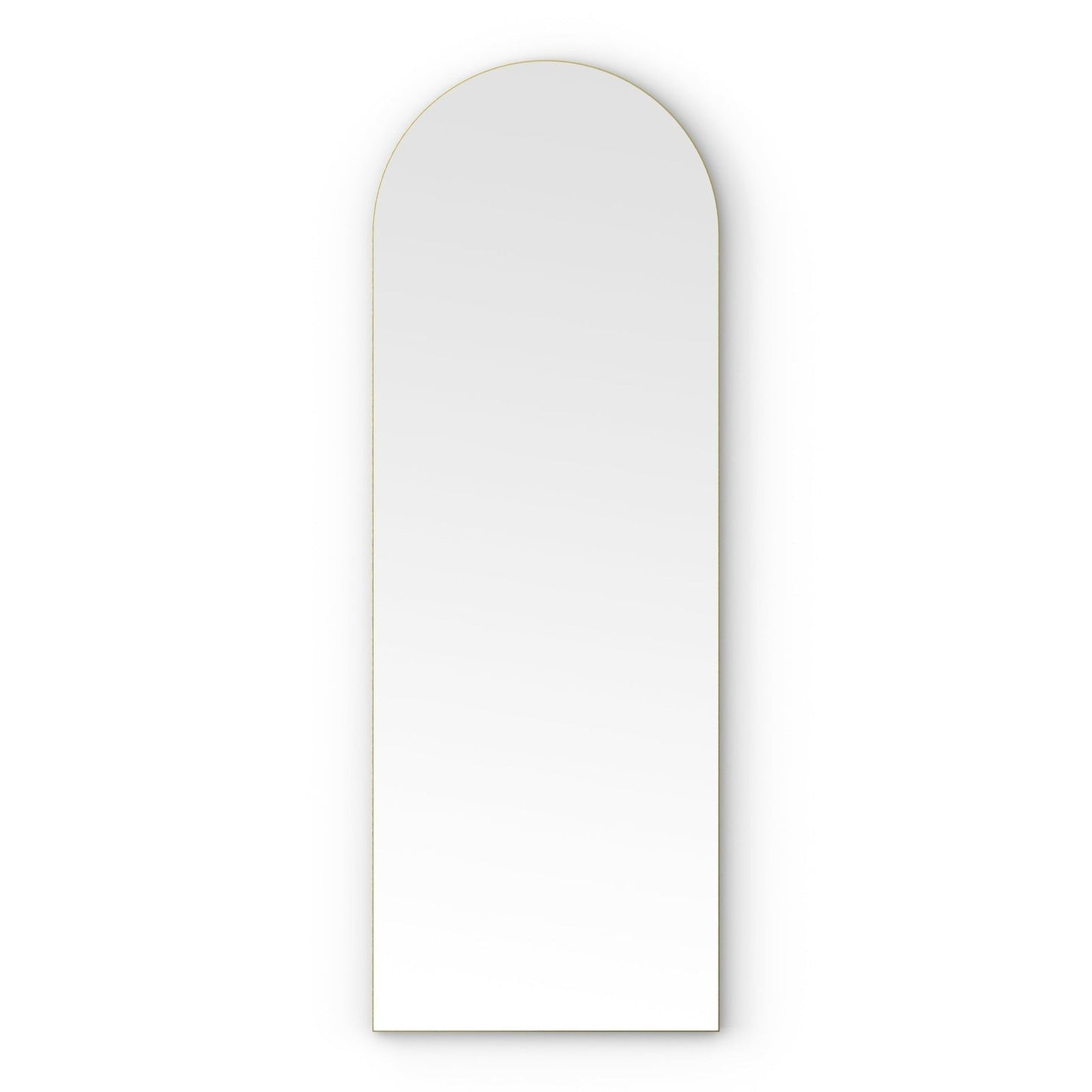 Origins Living Oslo Arch Mirror 50x140cm Brushed Brass