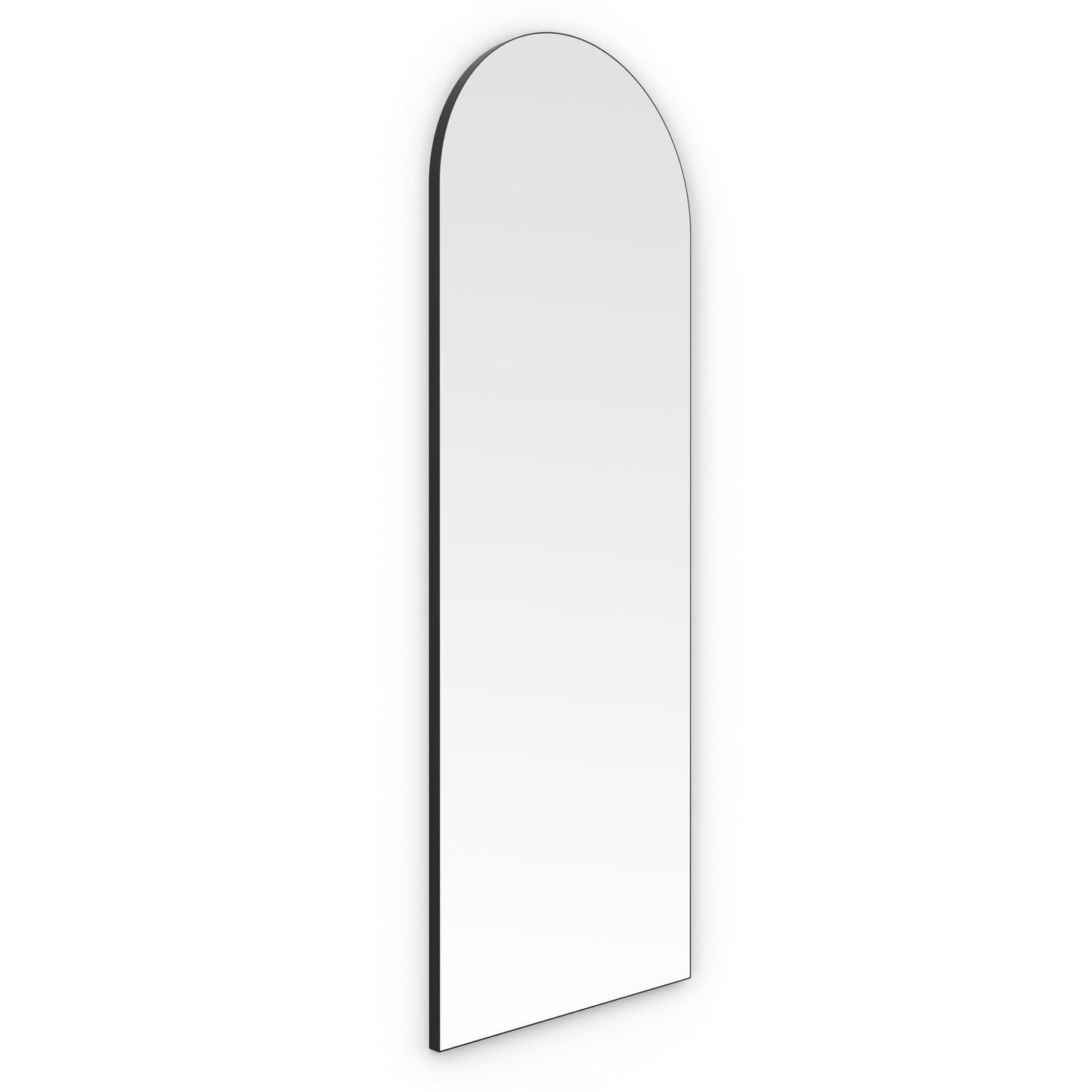 Origins Living Oslo Arch Mirror 50x140cm Matt Black