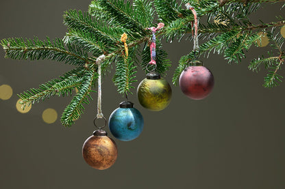 Nkuku Oko Baubles (Set Of 4)