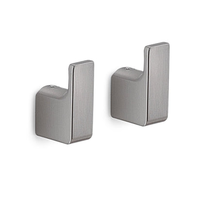 Origins Living Gedy Pirenei Hook X 2 Brushed Nickel