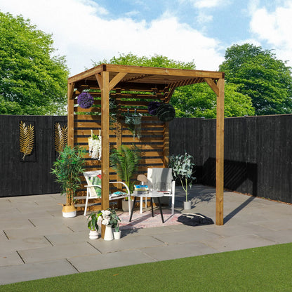 2m x 2m Pressure Treated Pergola