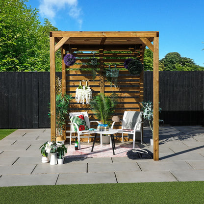 2m x 2m Pressure Treated Pergola