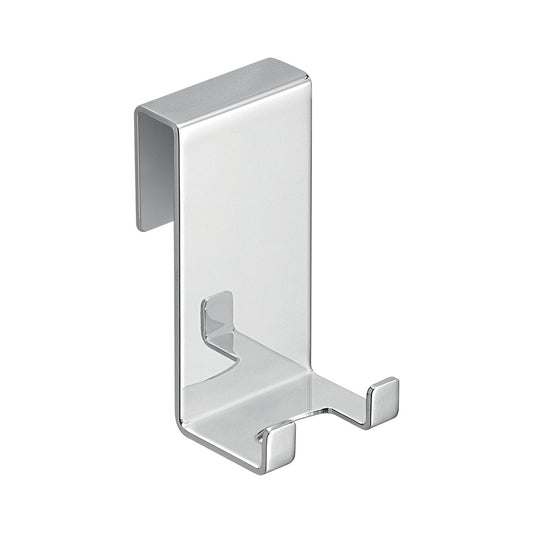 Origins Living Gedy Double Hook Over Glass Chrome