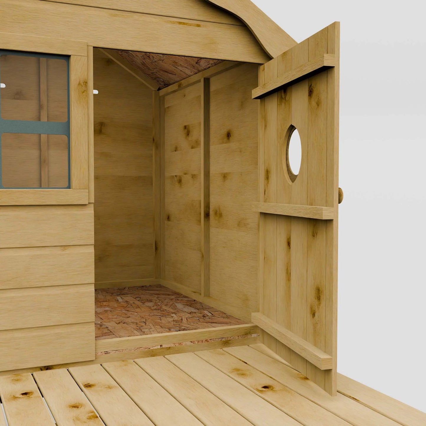 Snug Tower Wooden Playhouse