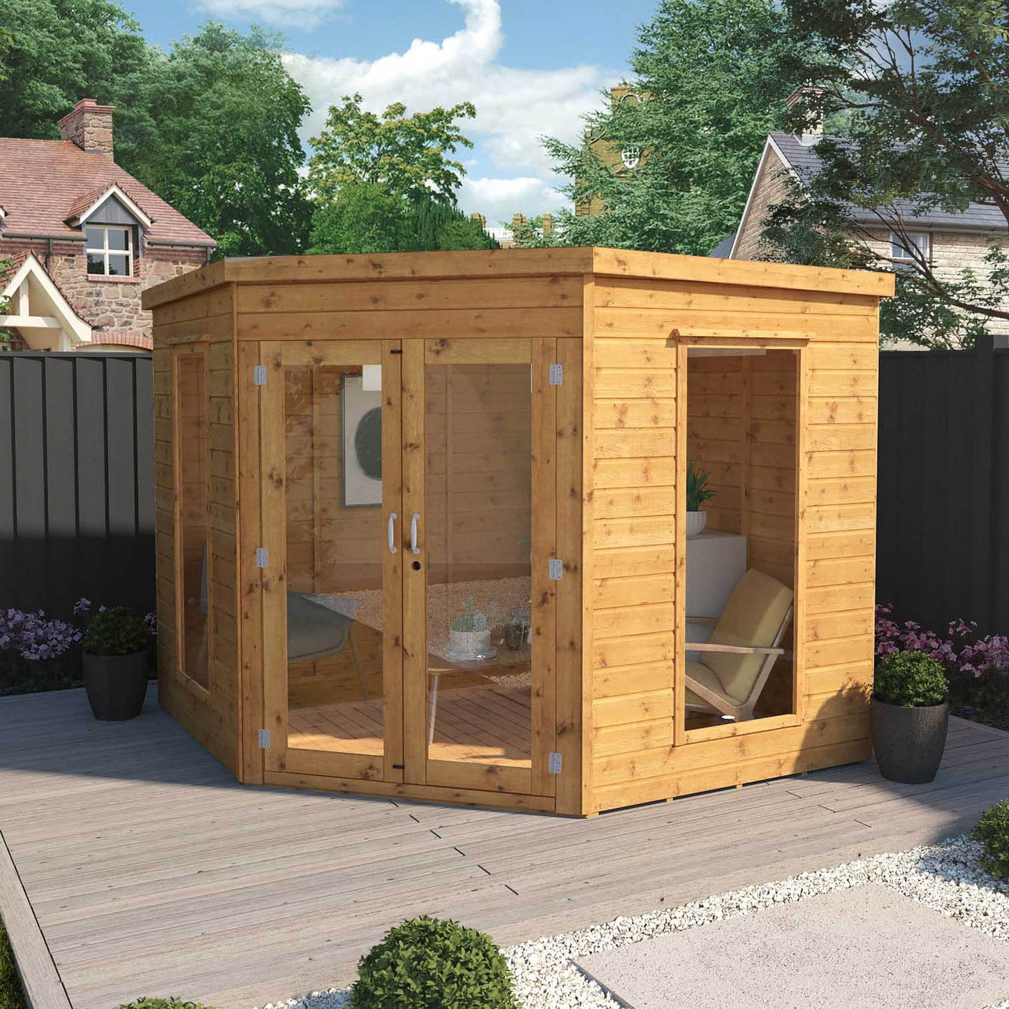 Premier Corner Summerhouse