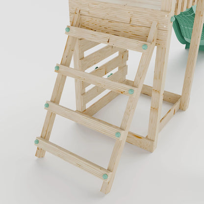Climbing Frame With Double Swing - Willow Way VII