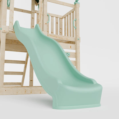 Extended Climbing Frame With Single Swing - Enchanted Grove V