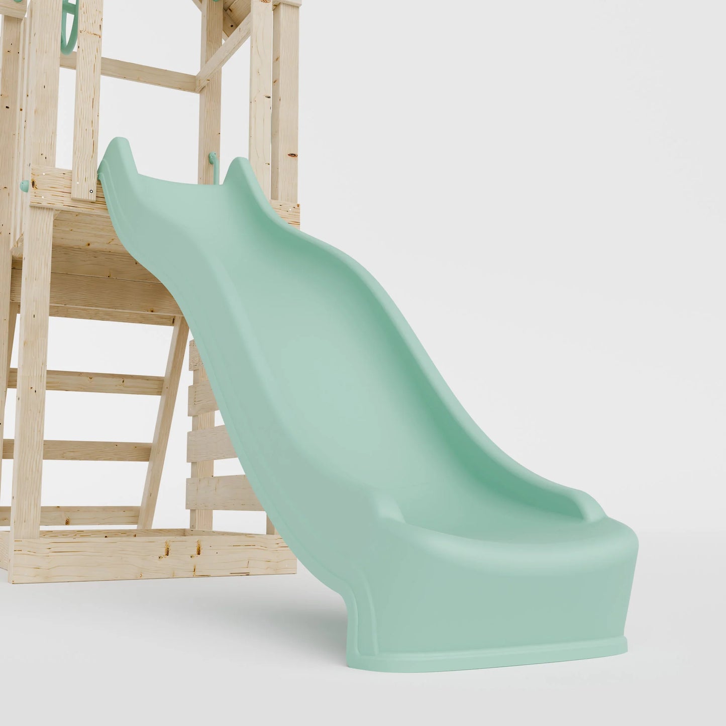 Climbing Frame With Single Swing - Bramblewick Forest I