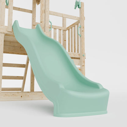 Climbing Frame With Step Up & Single Swing - Bramblewick Forest IV