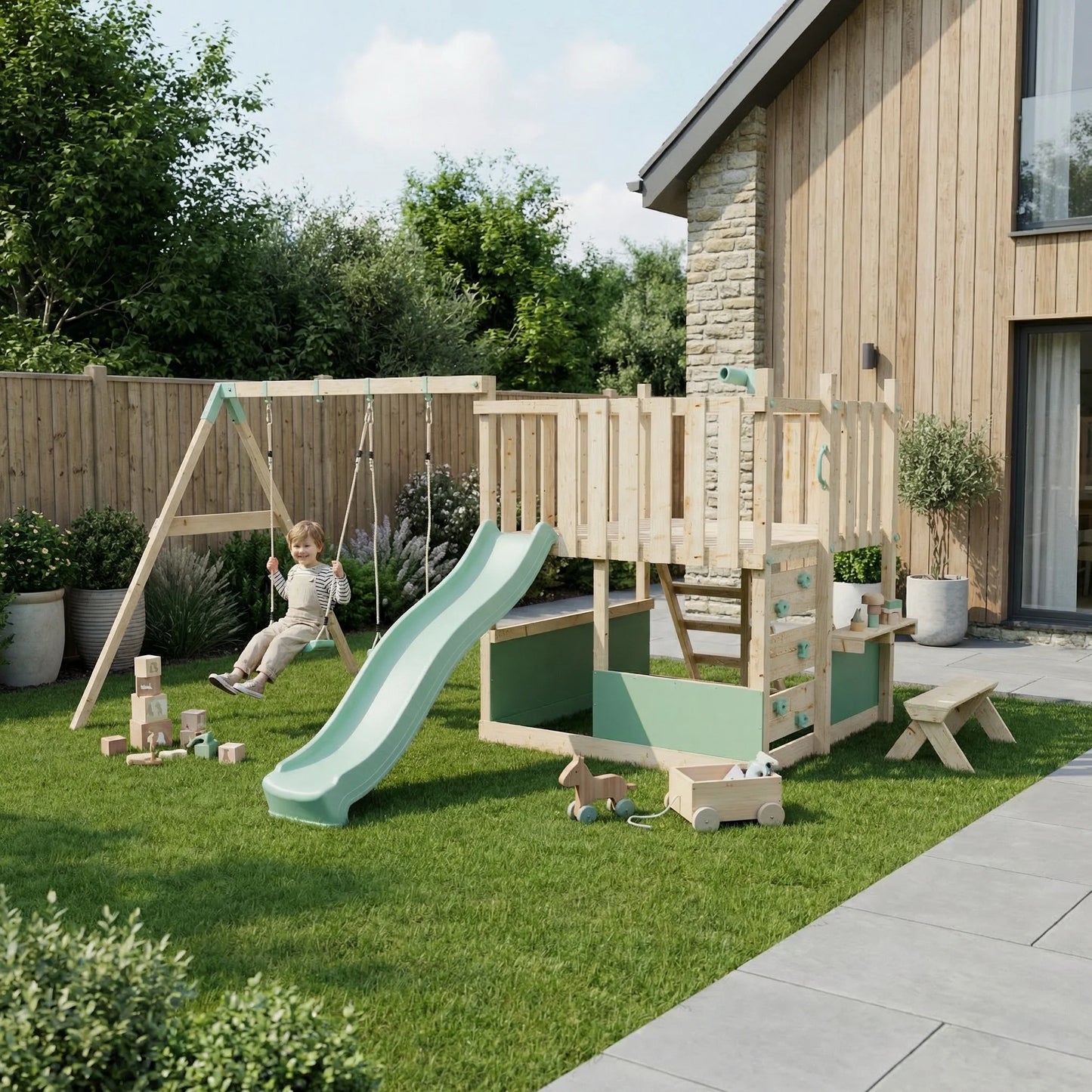 LittleSummit Tower with Double Swing