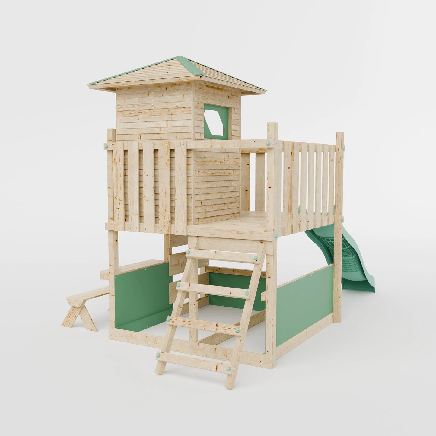 LittleSummit Small Tower Playhouse