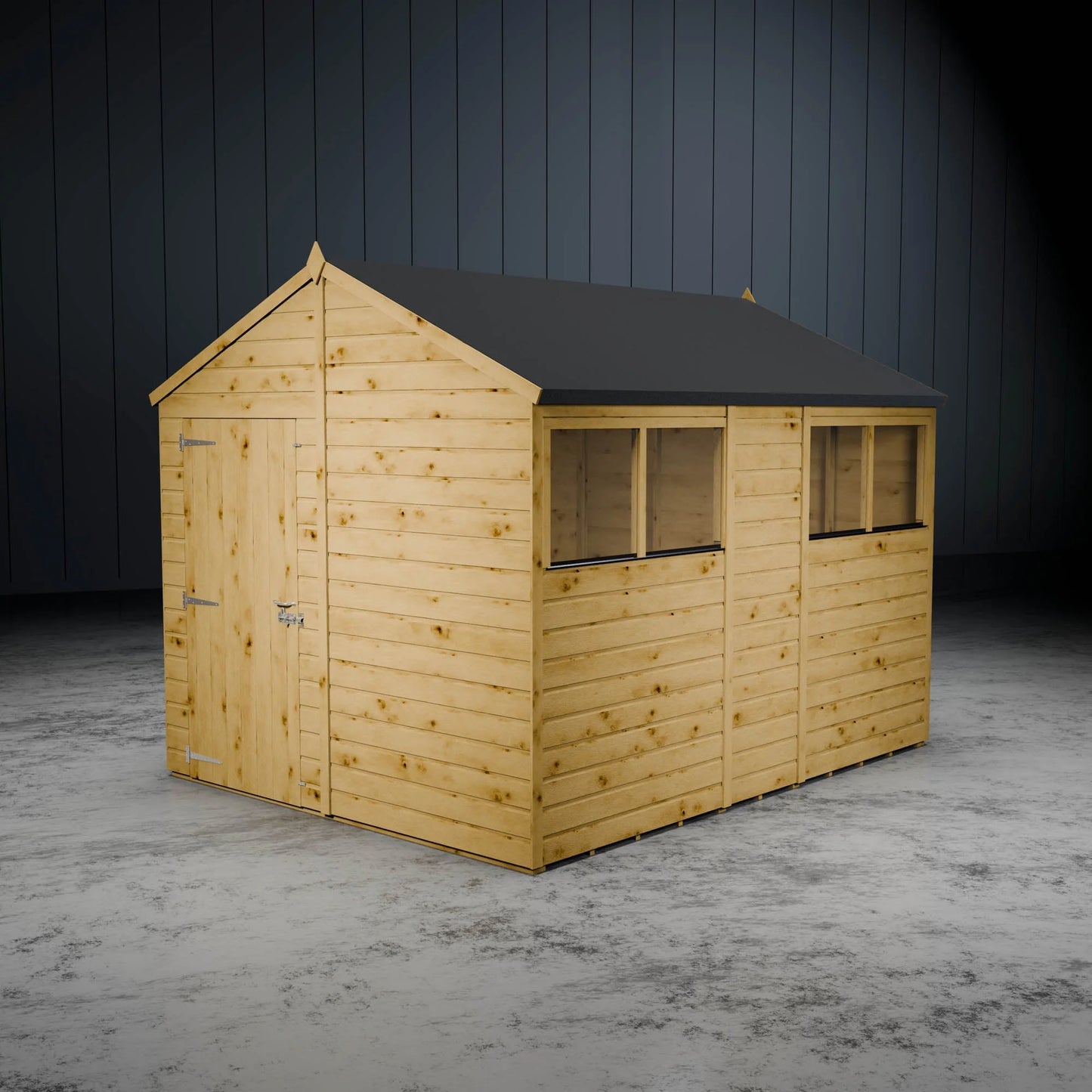 Woodsman Shiplap Apex Wooden Shed