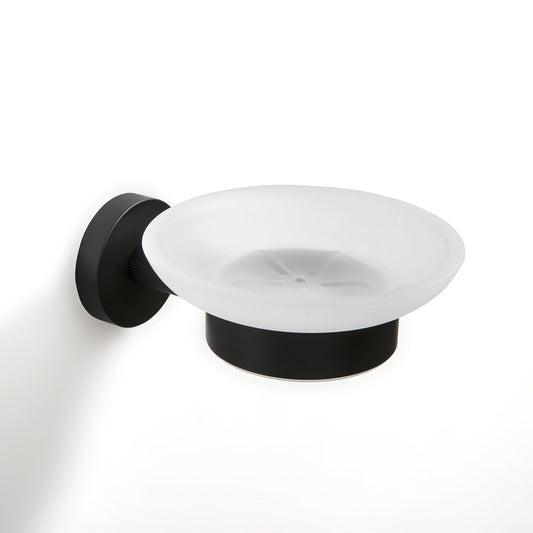 Origins Living Turner Soap Dish & Holder Matt Black