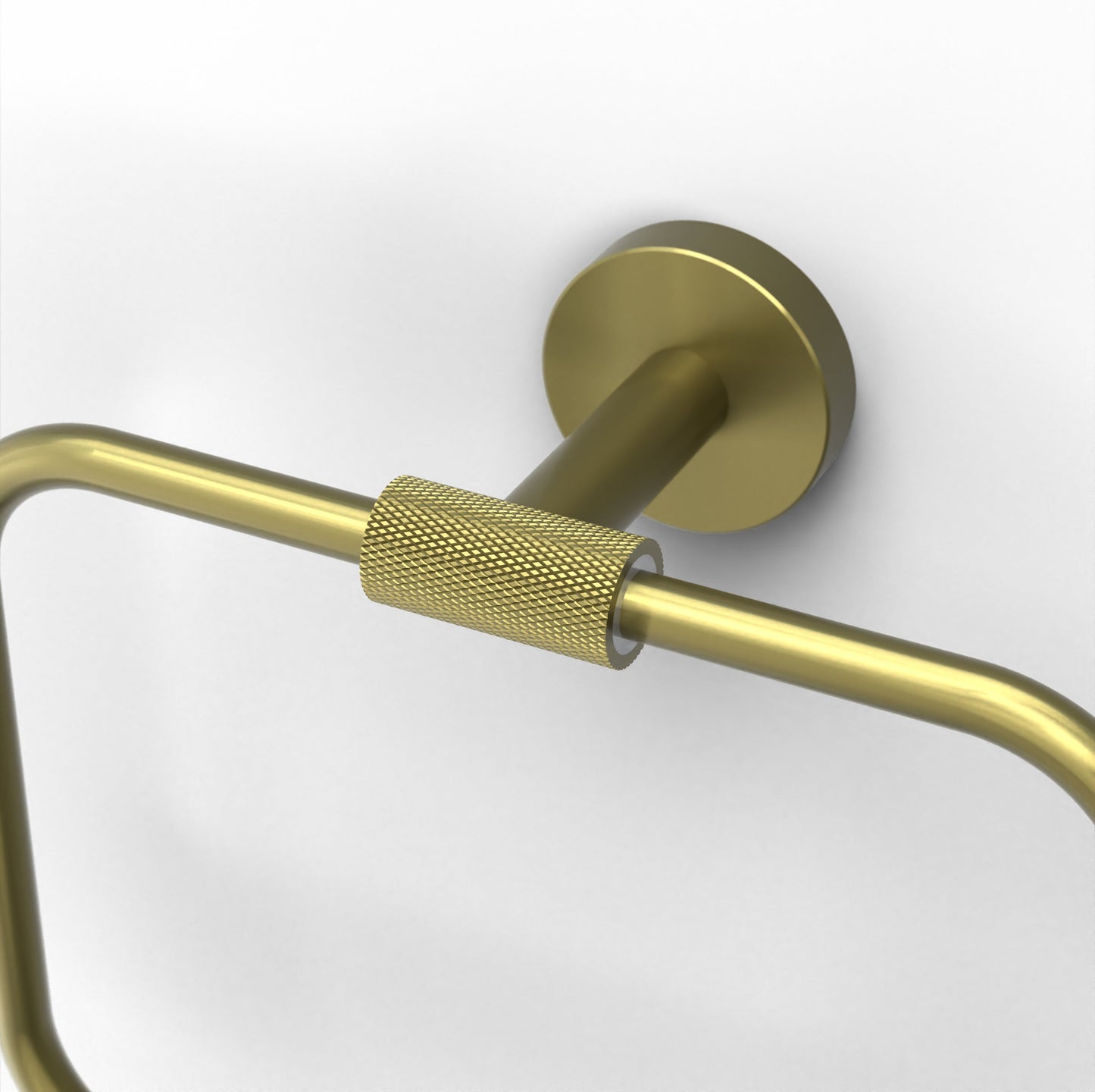 Origins Living Turner Towel Ring Brushed Brass