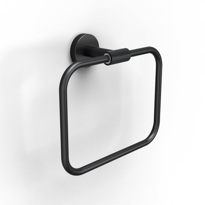 Origins Living Turner Towel Ring Matt Black