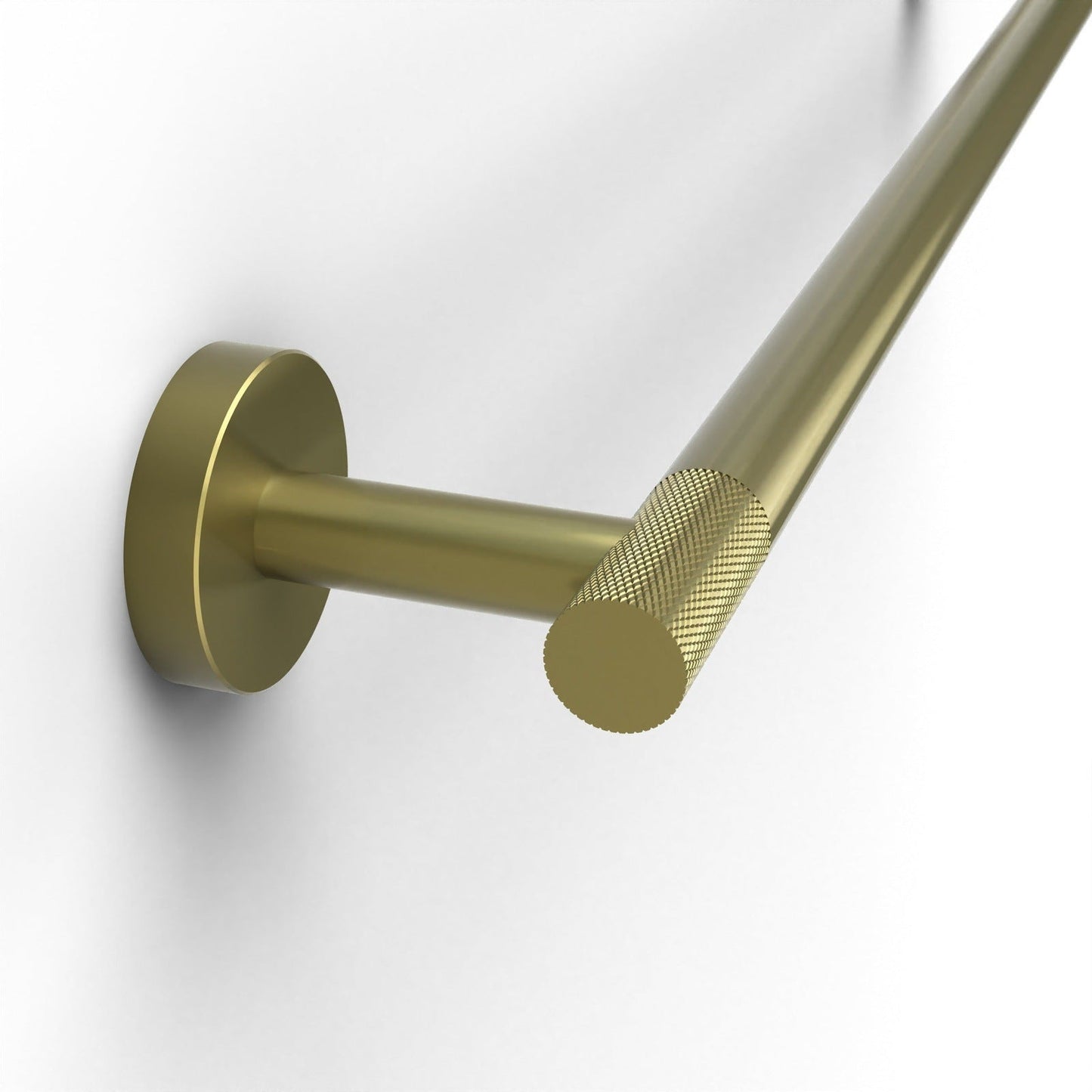 Origins Living Turner Towel Rail 35cm Brushed Brass