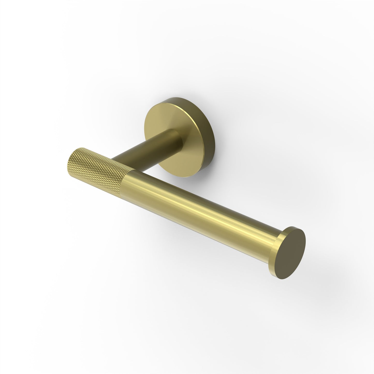 Origins Living Turner Open Toilet Roll Holder Brushed Brass