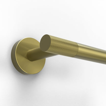 Origins Living Turner Open Toilet Roll Holder Brushed Brass