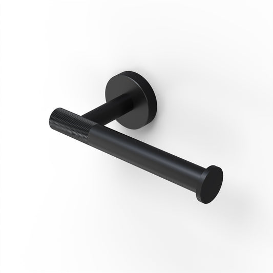 Origins Living Turner Open Toilet Roll Holder Matt Black