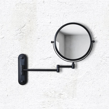 Origins Living Taylor Reversible 5 X Magnifying Wall Mirror Matt Black