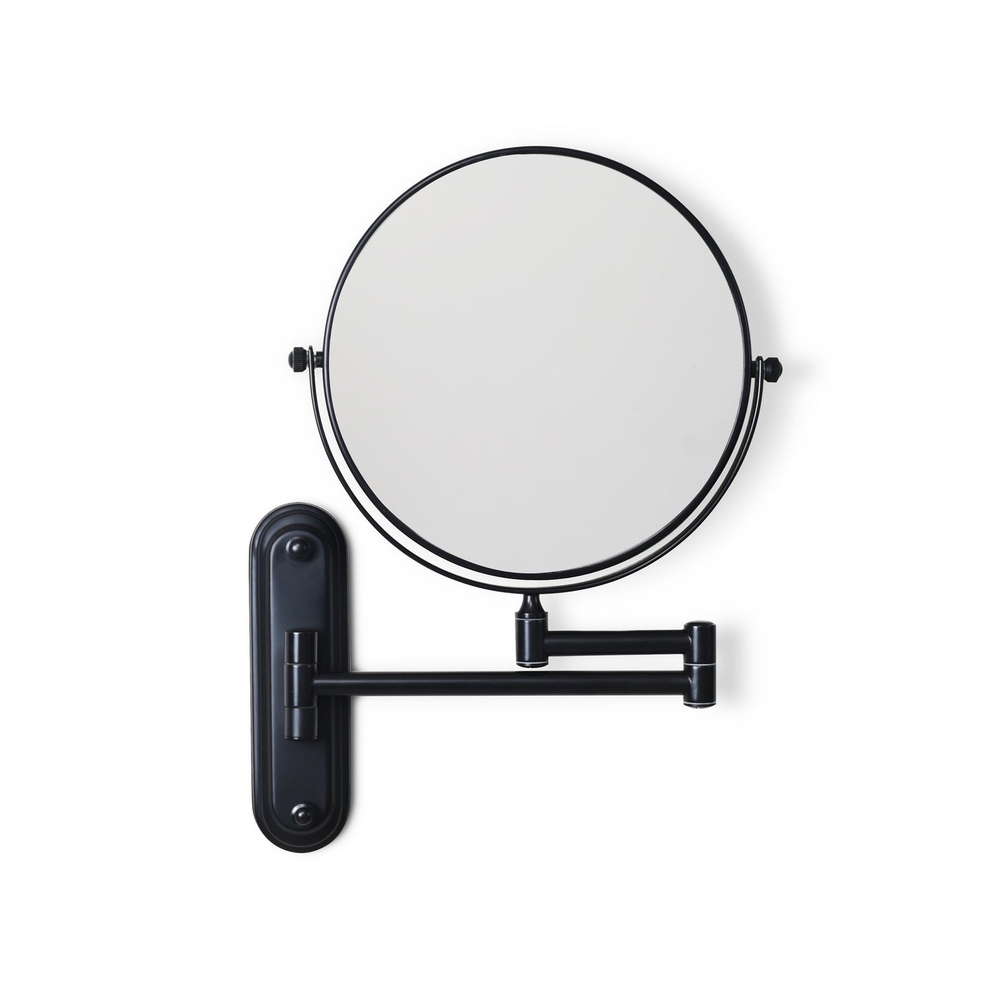 Origins Living Taylor Reversible 5 X Magnifying Wall Mirror Matt Black