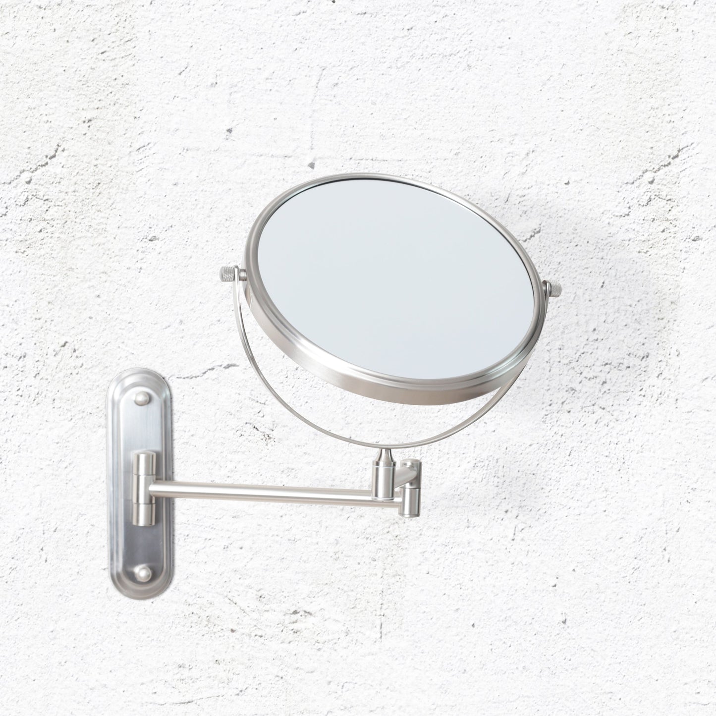Origins Living Taylor Reversible 5 X Magnifying Wall Mirror Brushed Nickel