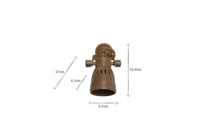 Nkuku Tabosa Brass Spot Light