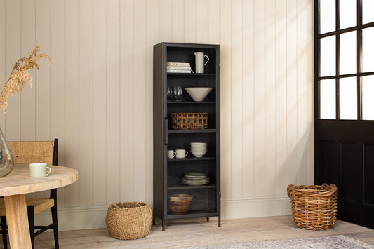 Nkuku Takua Iron Cabinet Narrow