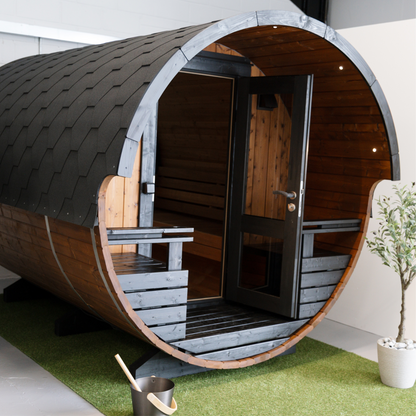 The Hot Pod Suura Barrel Sauna